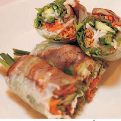 Grilled Pork Spring Roll/Goi Cuon Thit Nuong